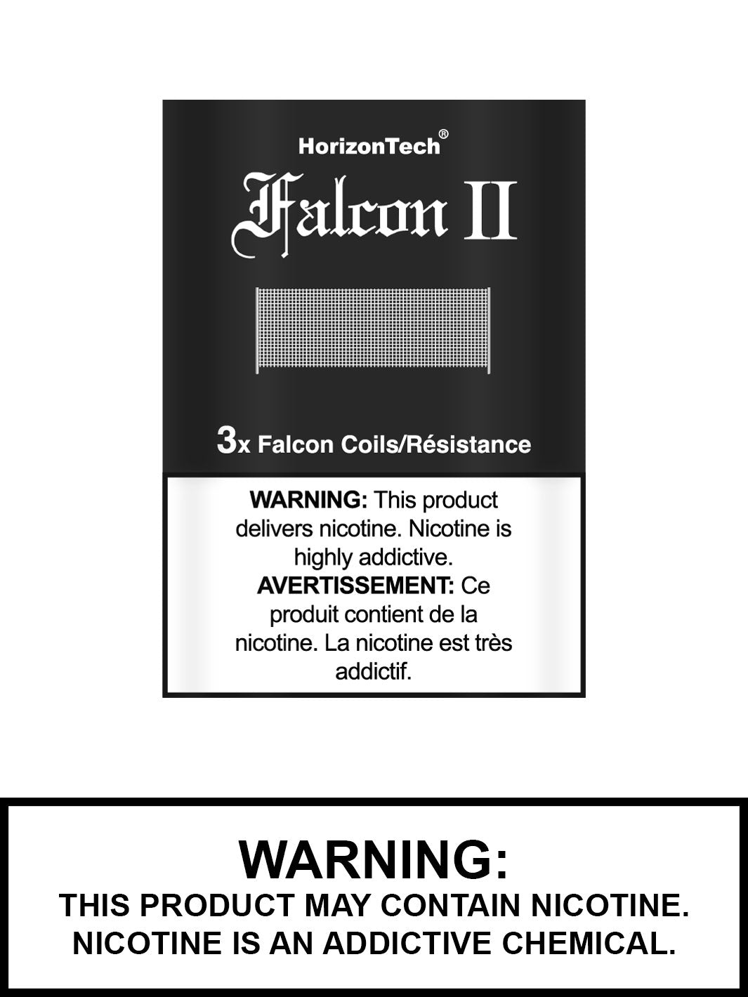 Horizontech Falcon 2 Replacement Coils, Falcon 2 Mesh Coils, Sector Mesh Coil, Vape360 Canada