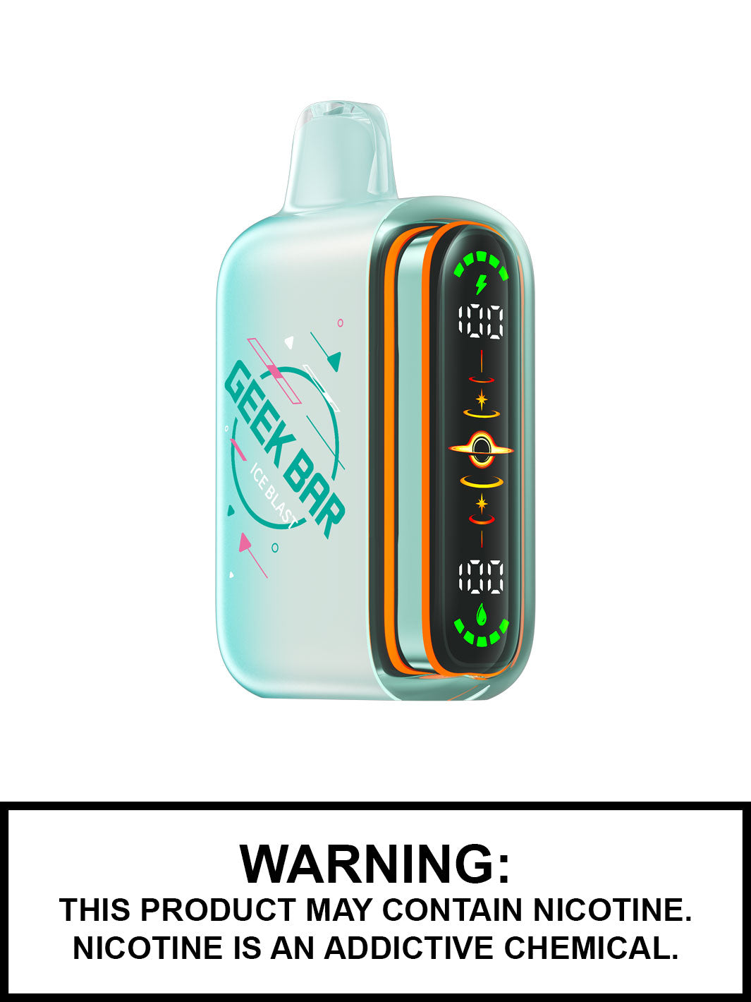 Ice Blast Geek Bar Pulse 2 80K Disposable Vape, Geekbar Vape Canada