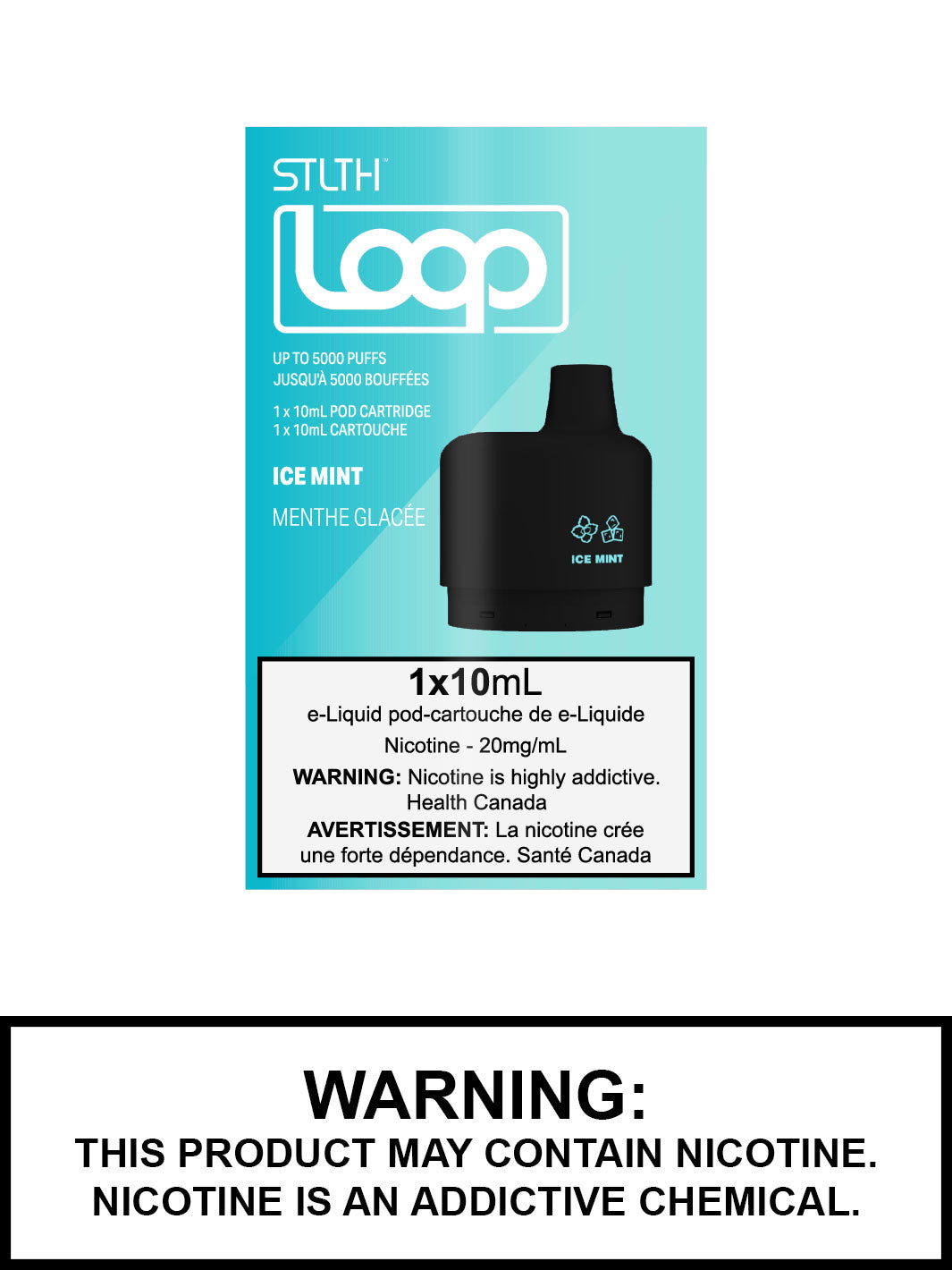 Ice Mint STLTH Loop Pods, Loop Vape Pods Canada, Vape360