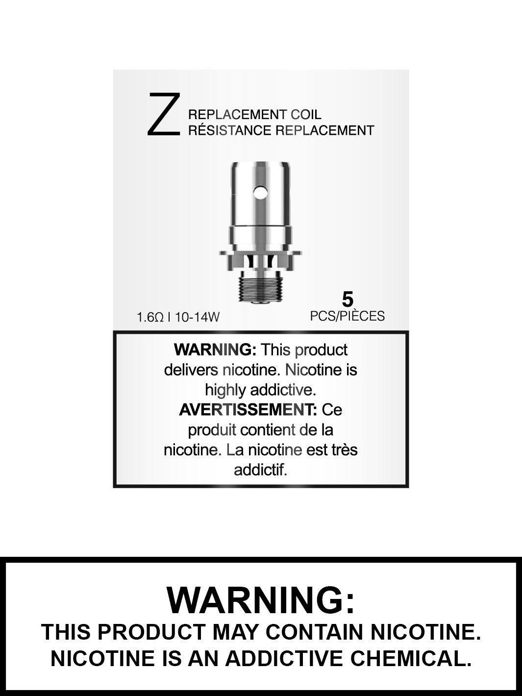 Innokin Zenith Z Replacement Coils, Z Coils, Vape360 Canada