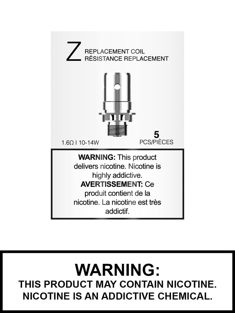 Rsistances de rechange pour Innokin Zenith Z, lot de 5 Rsistances de rechange pour Innokin Zenith Z, lot de 5