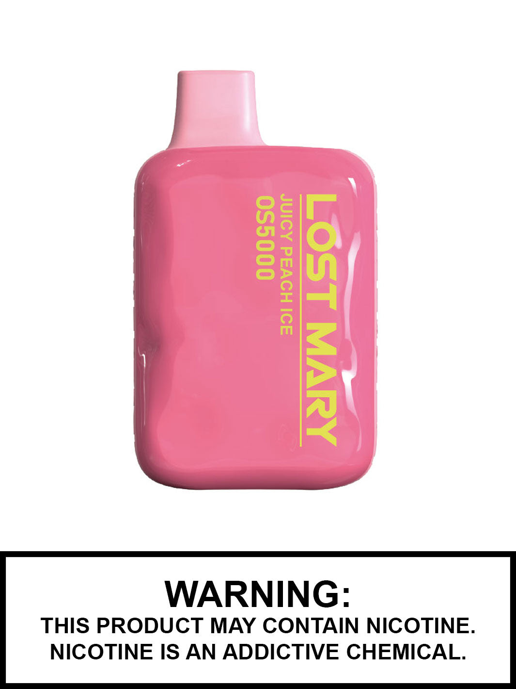 Lost Mary OS5000 Disposable Vape, Lost Mary Vape, Juicy Peach Ice Vape Juice, Vape360 Canada