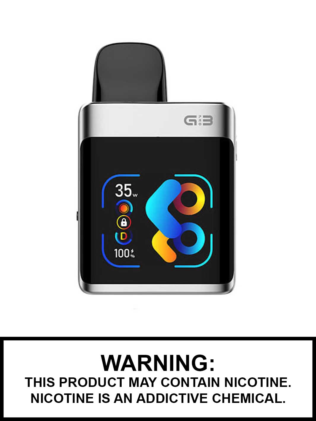 Light Grey Uwell Caliburn G3 Pro Koko Pod Kit, Vape360 Canada