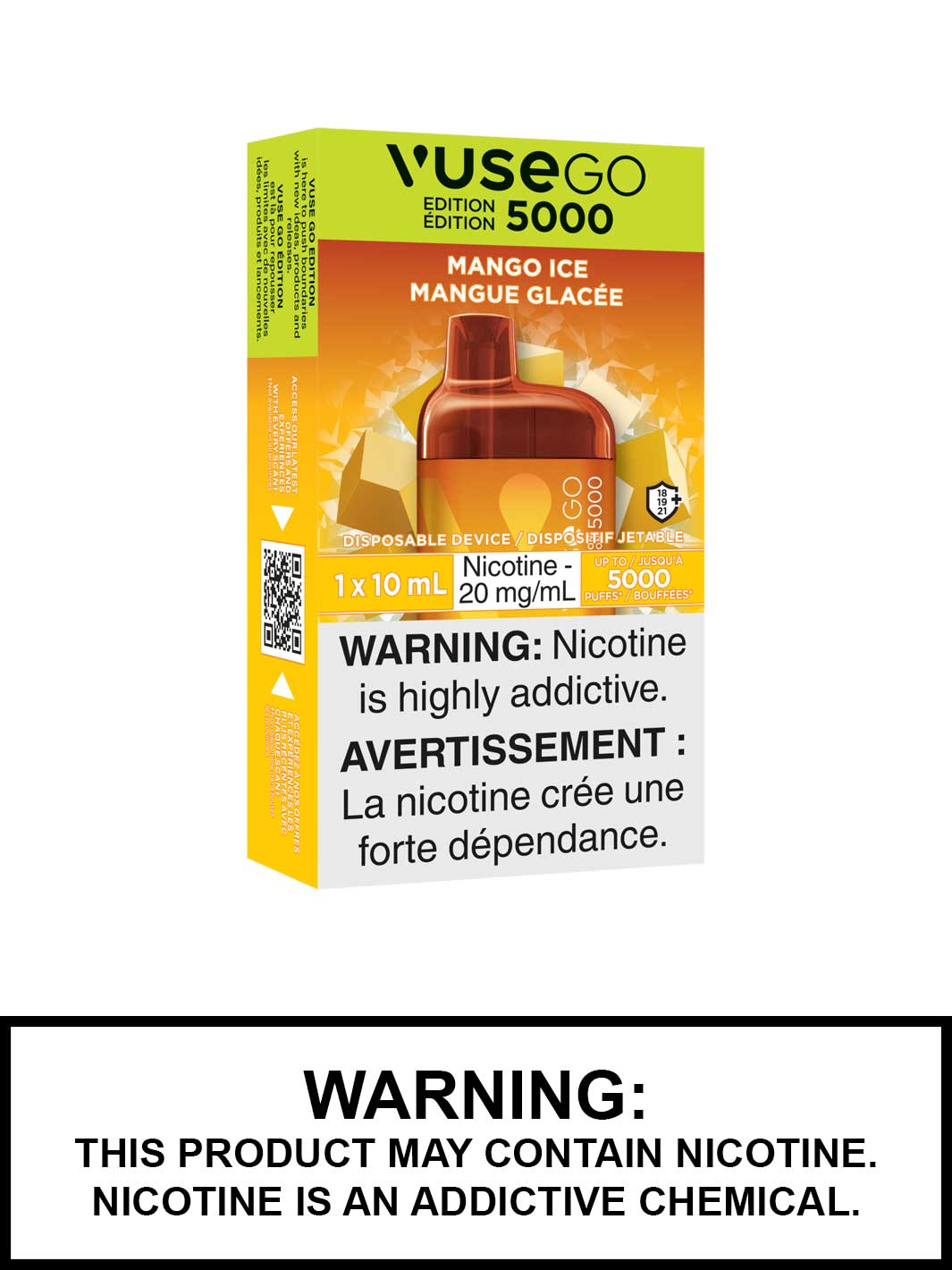 Mango Ice Vuse Go 5000 Edition, Vuse Go Disposable Vape Canada, Vape360