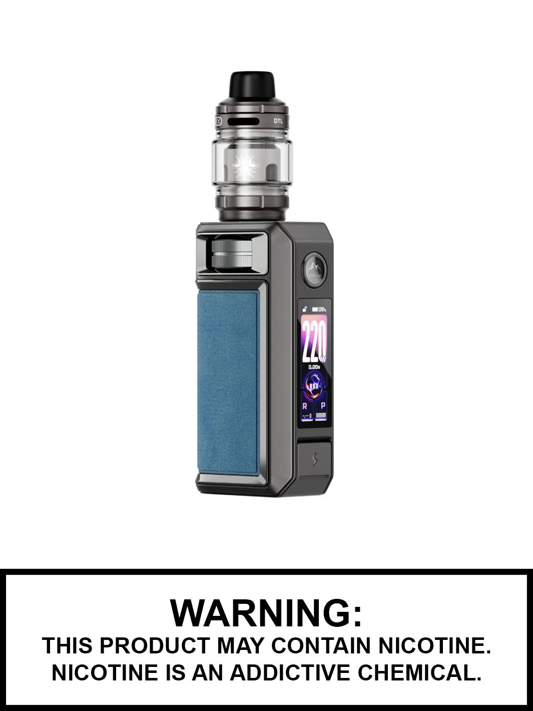 Metal Gray Voopoo Drag 6 Vape Kit with UFORCE-X 2 TANK, Voopoo Vape