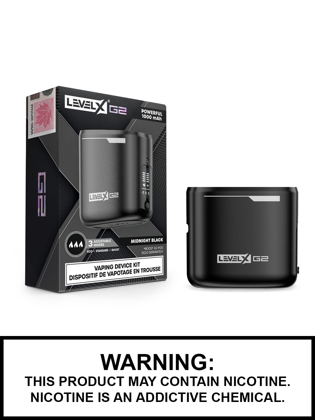 Level X Boost G2 Battery, 1000mAh Level X Boost G2 Battery, 1000mAh