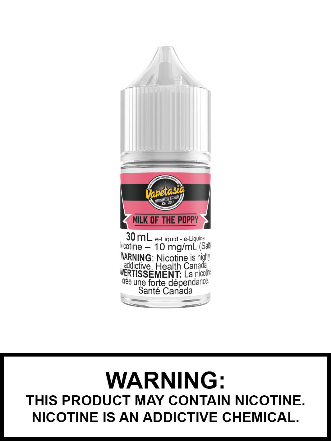 Milk of the Poppy by Vapetasia Nic Salt Vape Juice, Vapetasia Salts, Vape360 Canada