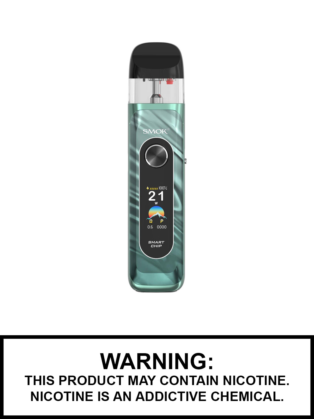 Mineral Green Smok Novo 6 Vape Pod Kit, 1700mAh Battery