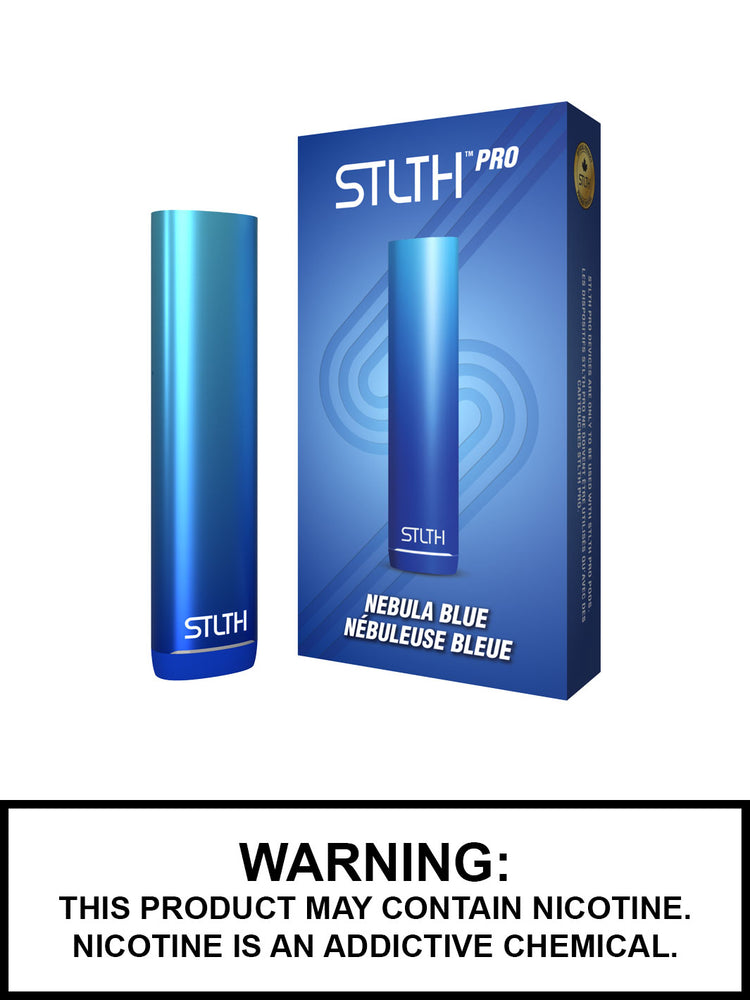 STLTH Pro Device Nebula Blue, Pod System Vape, Vape360 Canada