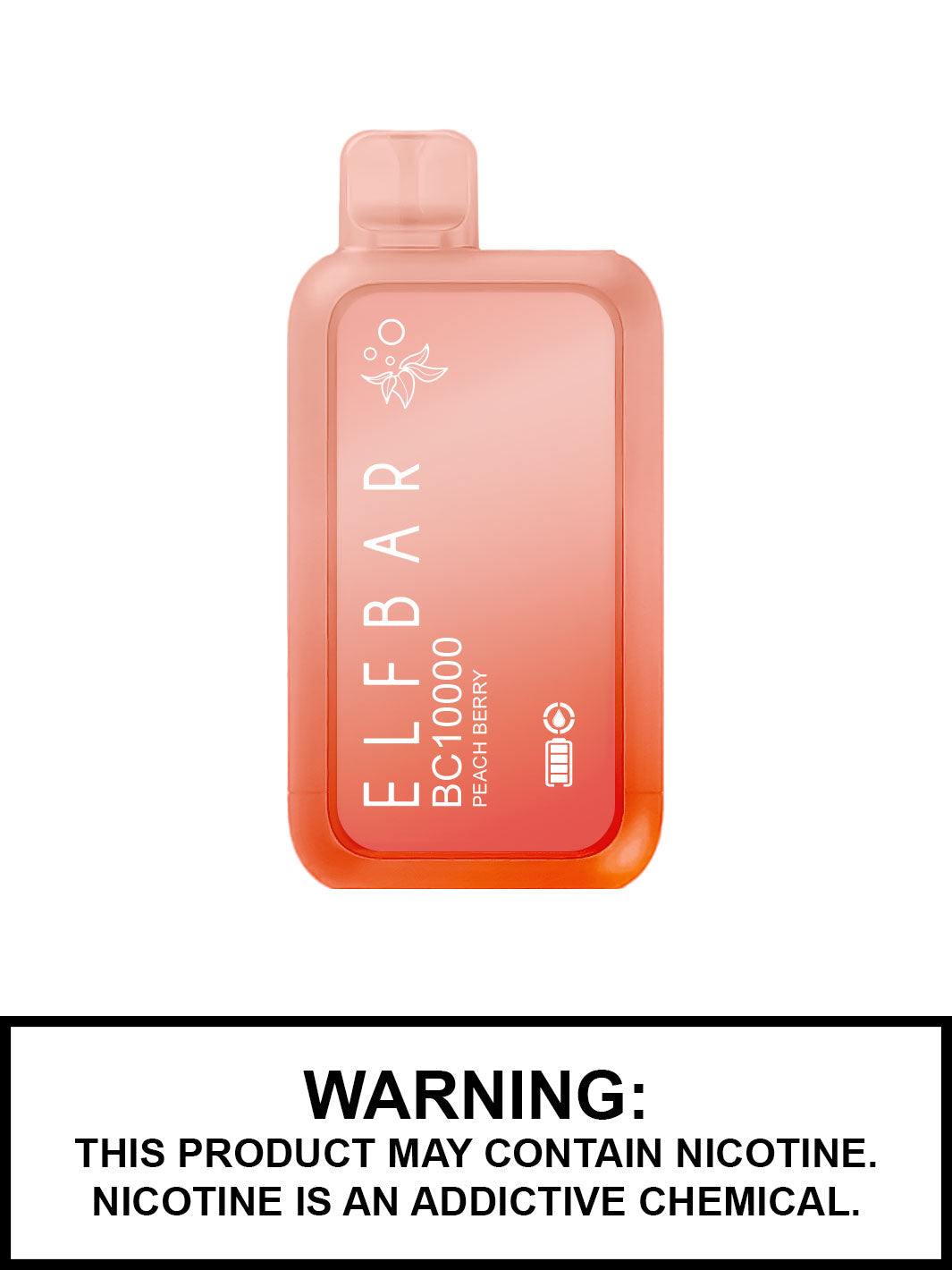 Peach Berry Elf Bar BC10000 Disposable Vape, Elf Bar 10000 Canada, Vape360