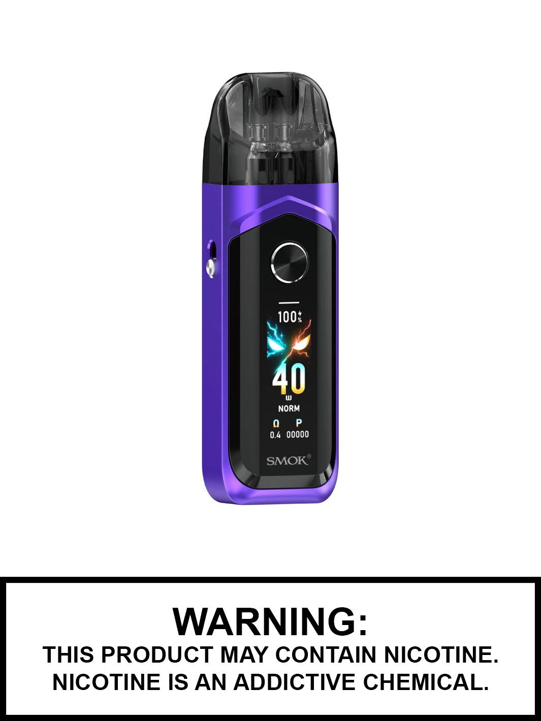Purple SMOK Nord 6 80W Pod Vape, 3800mAh Pod Kit
