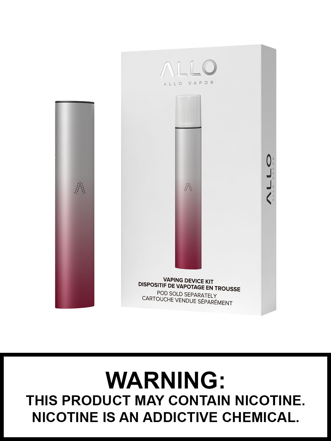 Red Allo Sync Pod Vape, Allo Canada, Allo, Vape360