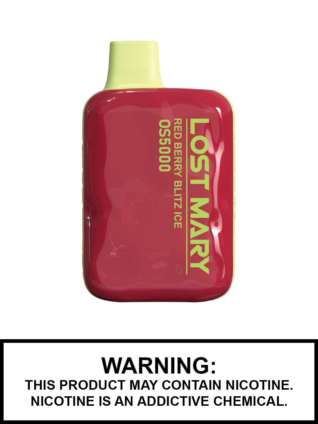 Lost Mary OS5000 Disposable Vape, Lost Mary Vape, Red Berry Blitz Ice Vape Juice, Vape360 Canada
