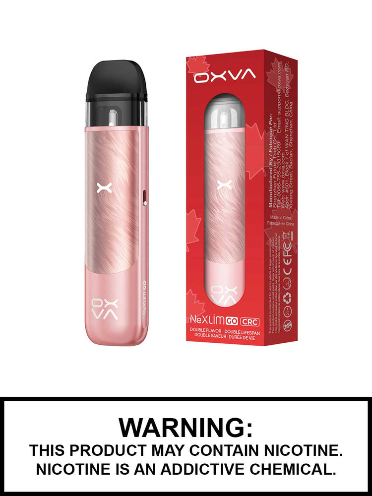 Rose Pink OXVA NeXlim Go Pod Kit, OXVA Vape