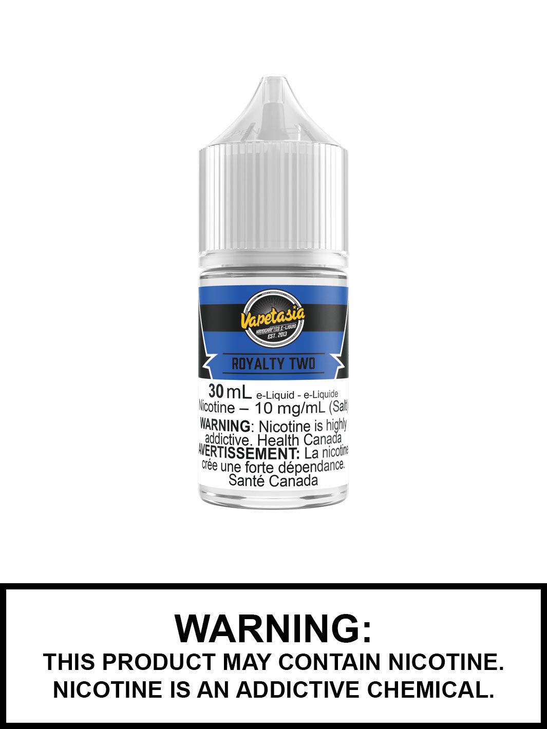 Royalty Two by Vapetasia Nic Salt Vape Juice, Vapetasia Salts, Vape360 Canada