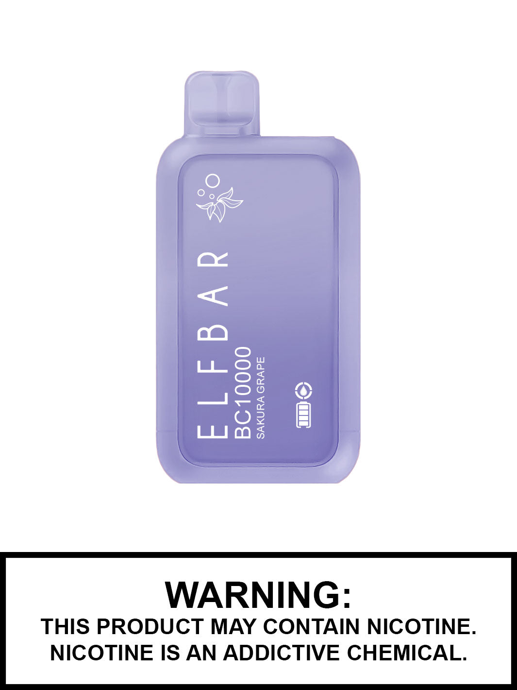 Sakura Grape Elf Bar BC10000 Disposable Vape, Elf Bar 10000 Canada, Vape360