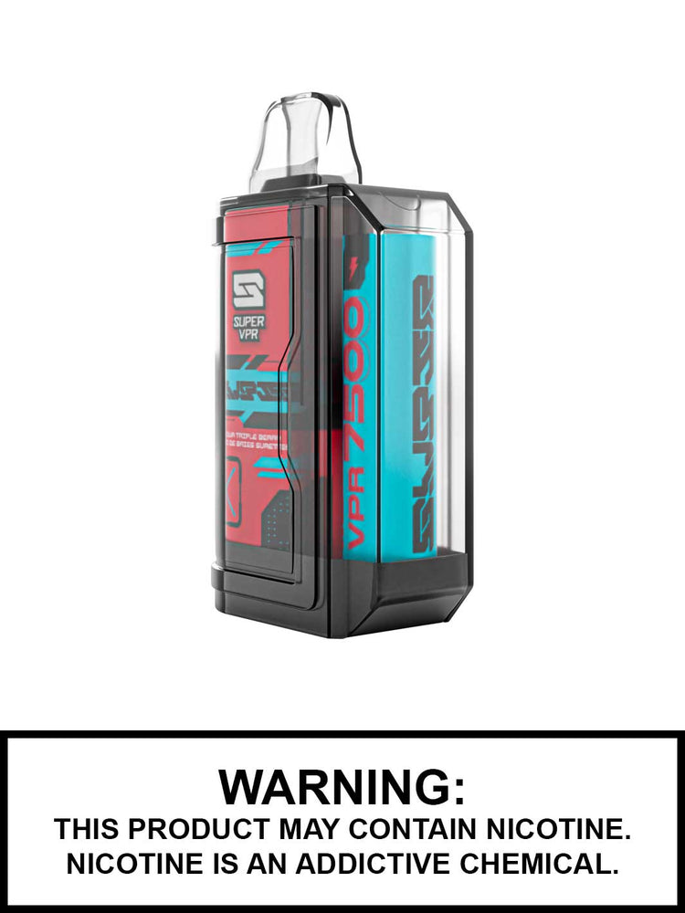 Sour Triple Berry Super VPR 7500 disposable vape, VPR 7500, Super VPR disposable vapes, Vape360 Canada