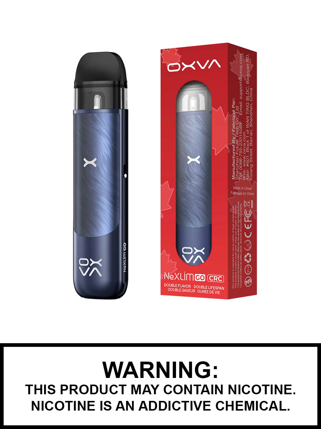 Starry Blue OXVA NeXlim Go Pod Kit, OXVA Vape