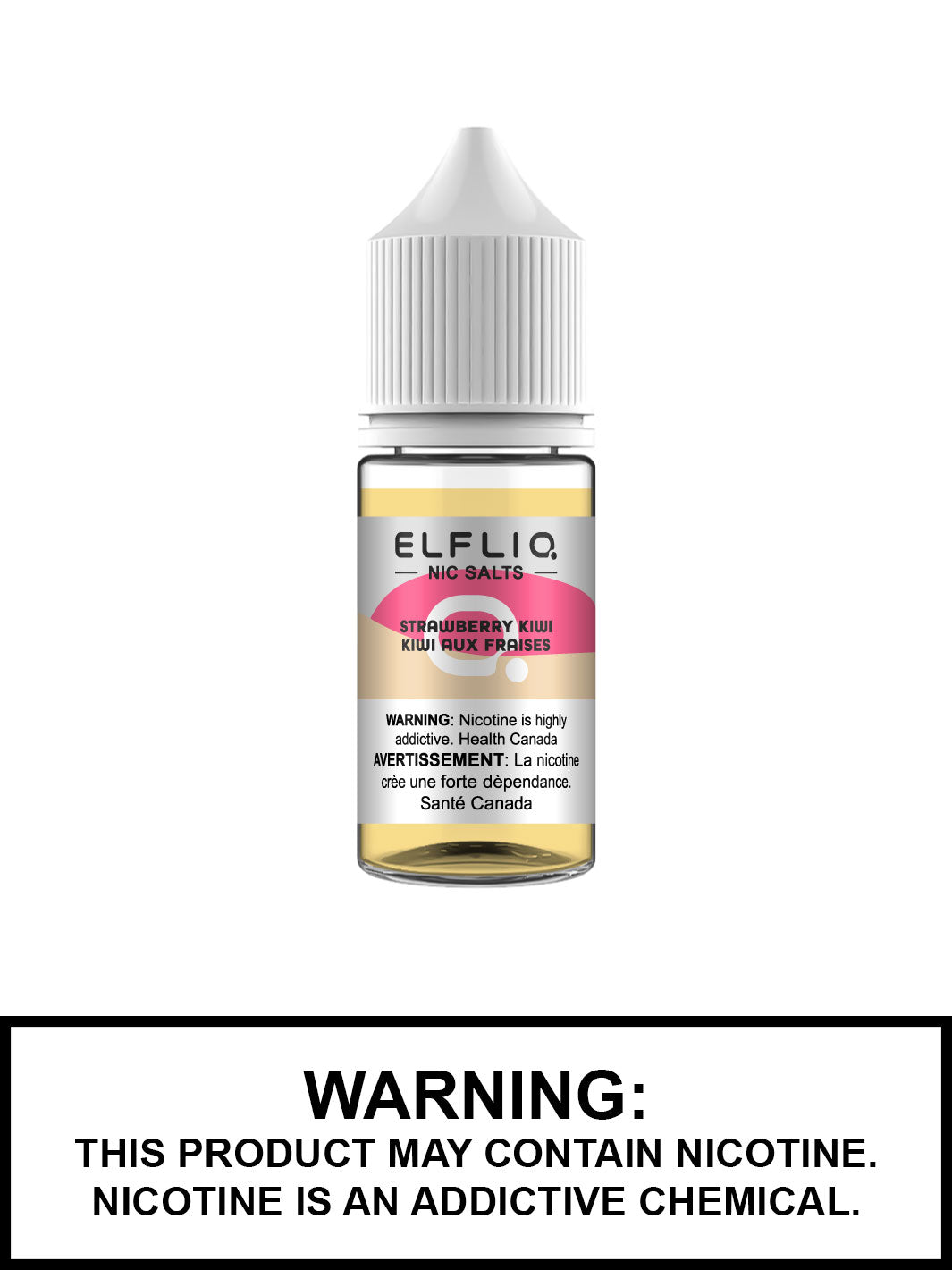 Strawberry Kiwi ELFLIQ Nic Salts by ELFBAR Vape Juice, Vape360 Canada