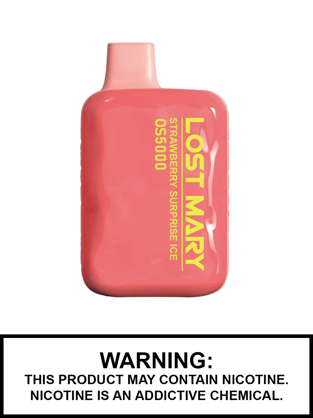 Lost Mary OS5000 Disposable Vape, Lost Mary Vape, Strawberry Surprise Ice Vape Juice, Vape360 Canada