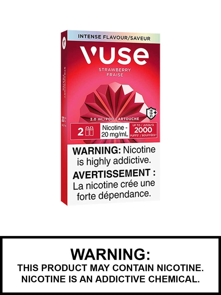 Strawberry Vuse Pods Canada