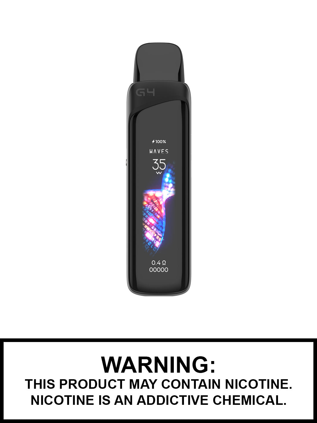 Stripe Black Uwell Caliburn G4 Pro Pod Kit, Caliburn Vape, Vape360 Canada