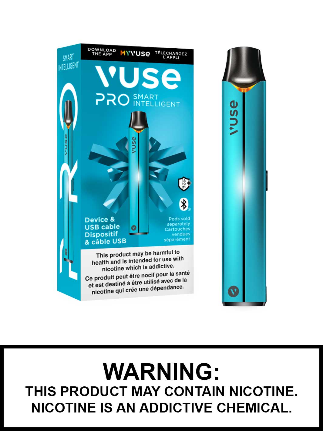 Vuse Pro Smart Device Teal, Vuse Vape Canada, Vape360
