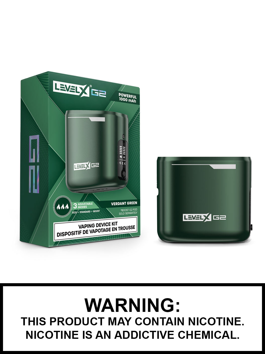 Level X Boost G2 Battery, 1000mAh Level X Boost G2 Battery, 1000mAh