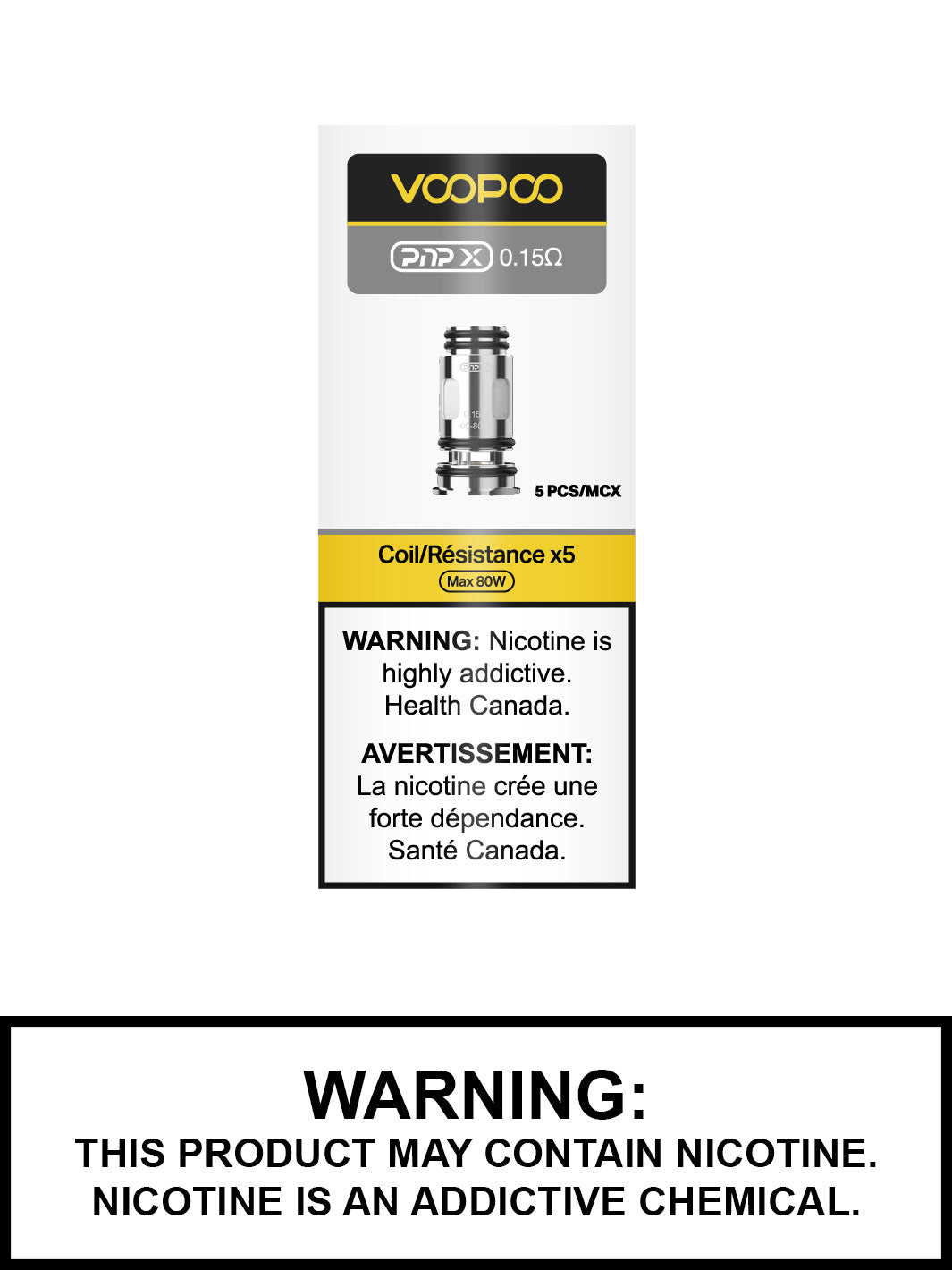 Voopoo PnP X Replacement Coils, Voopoo Vape Canada, Vape360