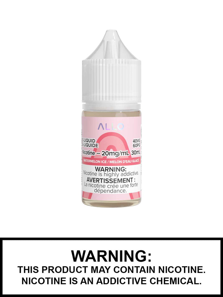 Watermelon Ice Allo eLiquid, Allo Salts Vape Juice, Vape360 Canada