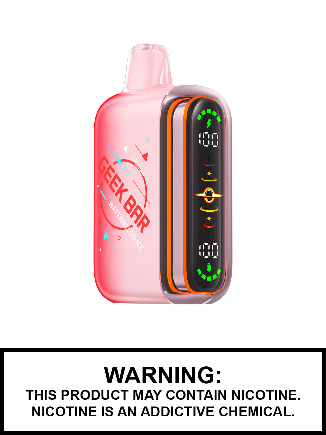 Watermelon Ice Geek Bar Pulse 2 80K Disposable Vape, Geekbar Vape Canada