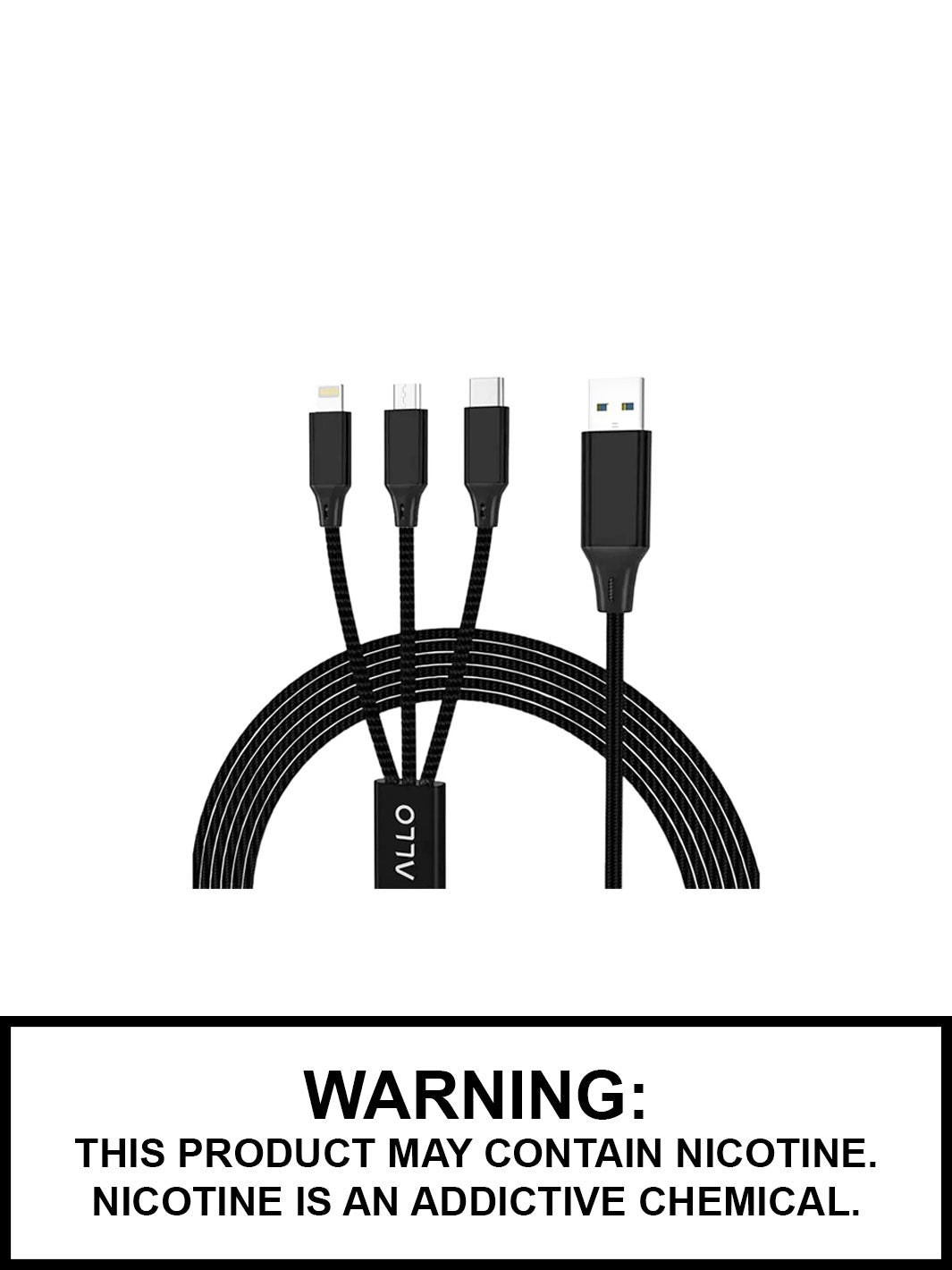 Câble de chargement USB Allo 3-en-1