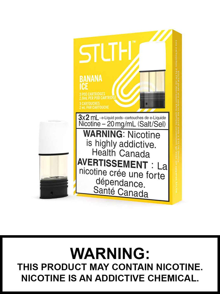 Banana Ice STLTH Pods by STLTH Vape Canada, Vape360