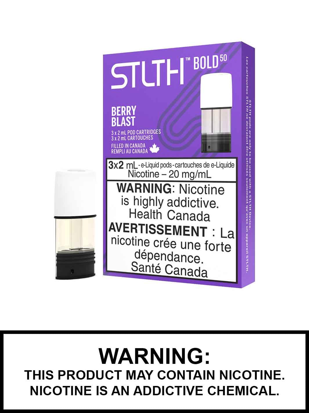 Berry Blast STLTH Pod Pack, STLTH Flavours Canada, Vape360