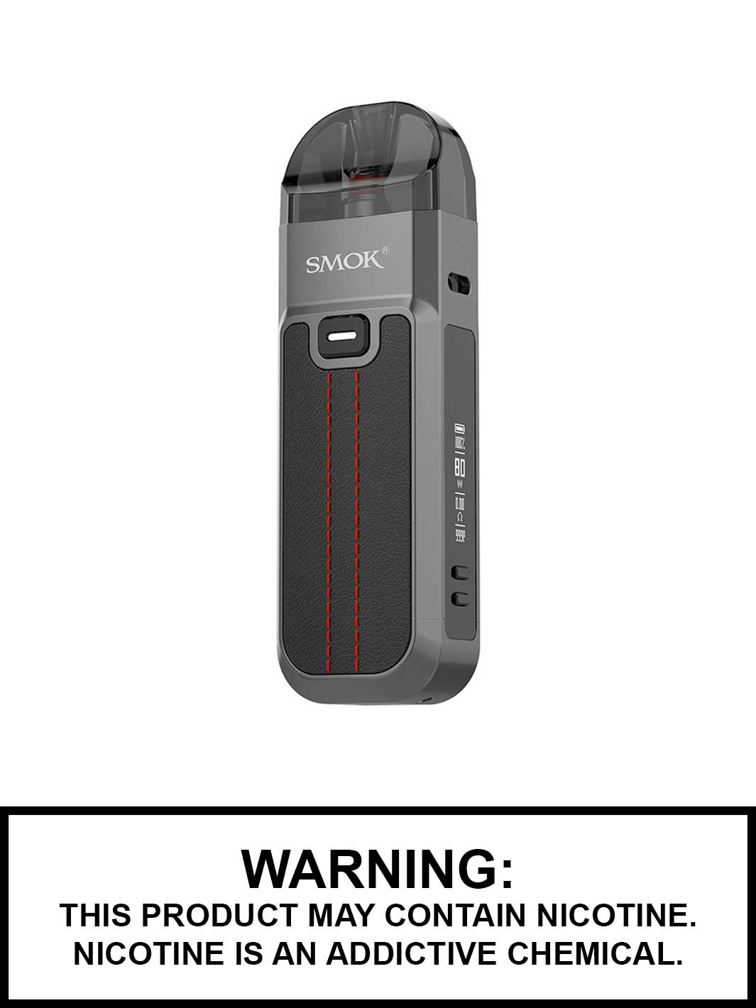 SMOK Nord 5 Kit Black Leather, SMOK Pod Systems, Vape360 Canada