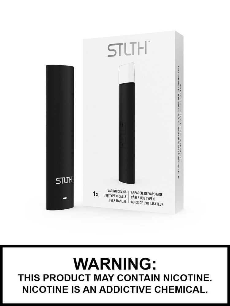 STLTH Type C Device Black Metal, STLTH Pod System Canada, Vape360