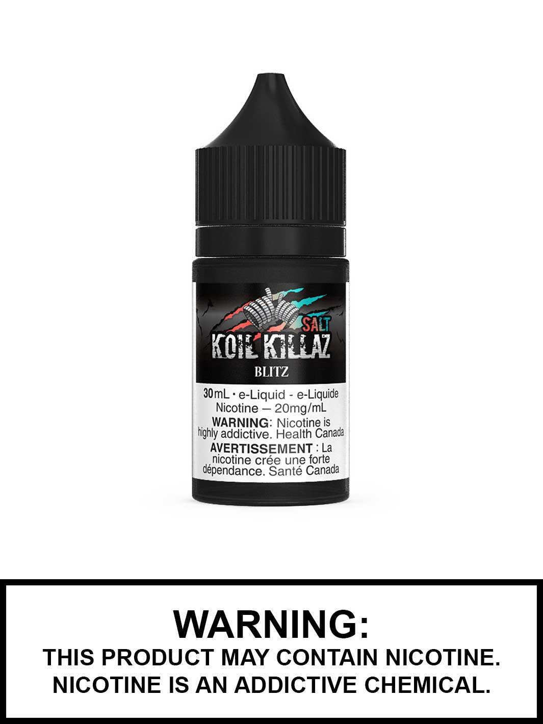 Koil Killaz Blitz, Salt Nic Vape Juice, Vape360 Canada