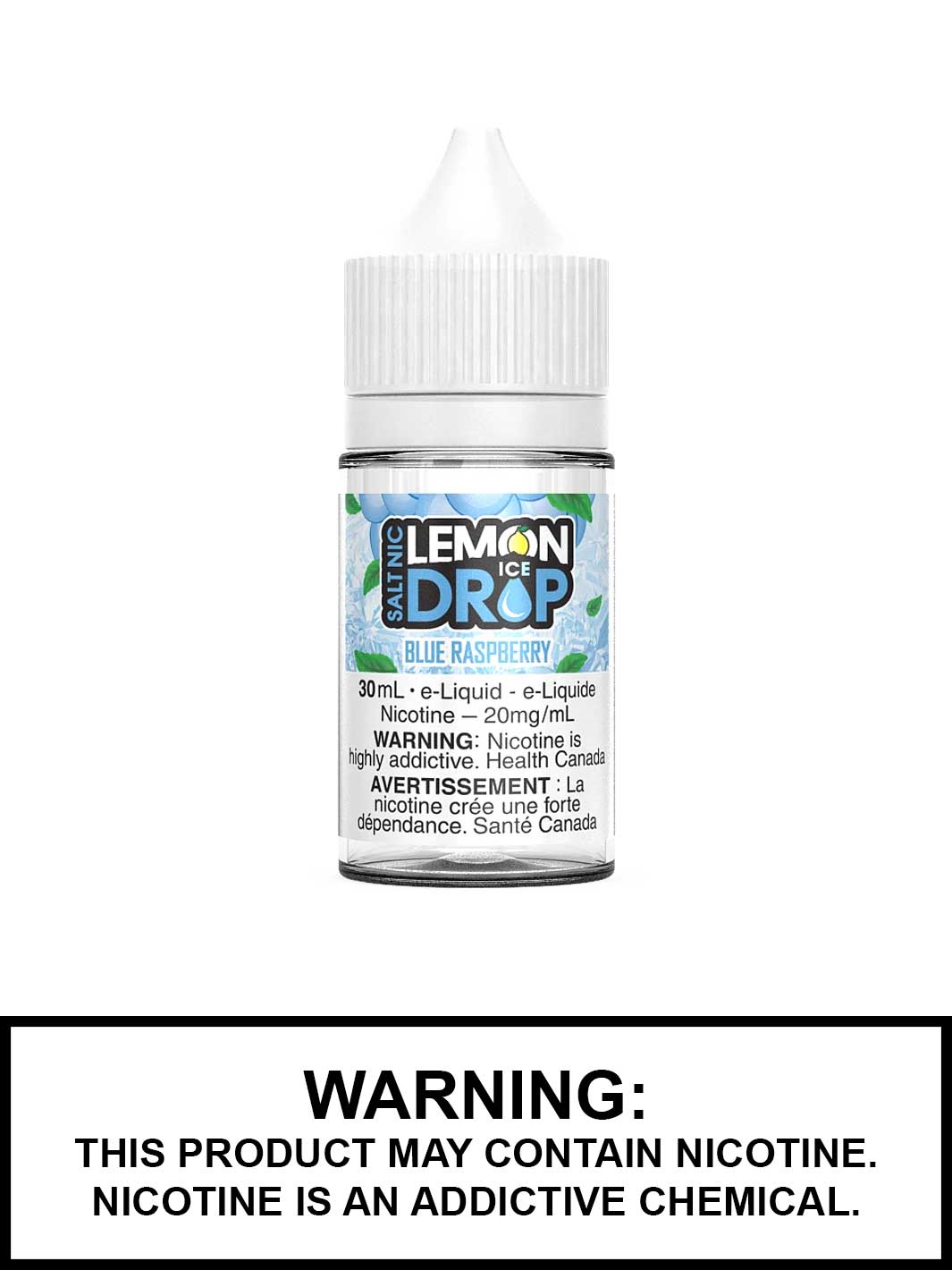 Blue Raspberry Salt Nic by Lemon Drop Iced