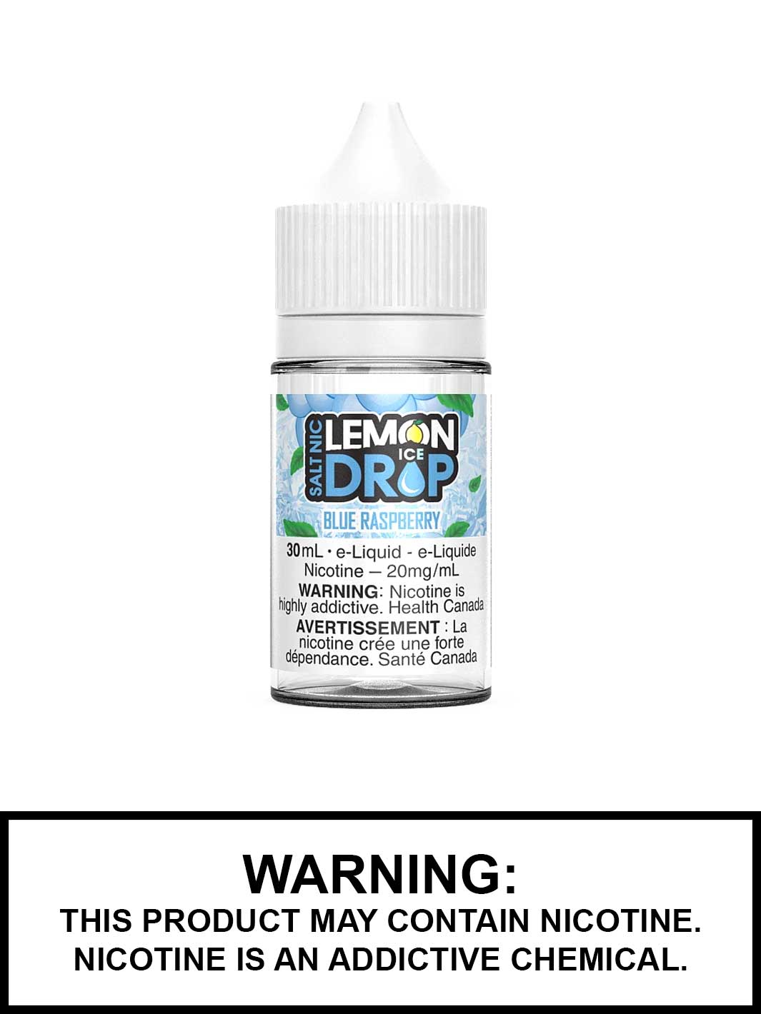 Blue Raspberry Salt Nic by Lemon Drop Iced