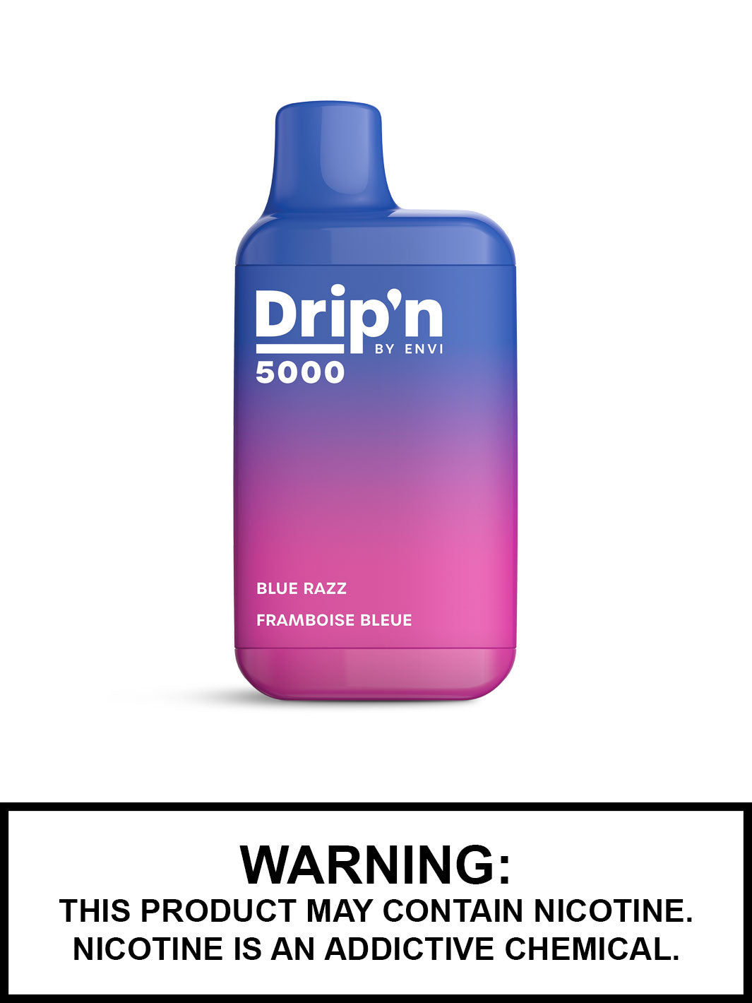 Blue Razz Drip'n by ENVI Disposable Vape, Disposable Vape Canada, Vape360