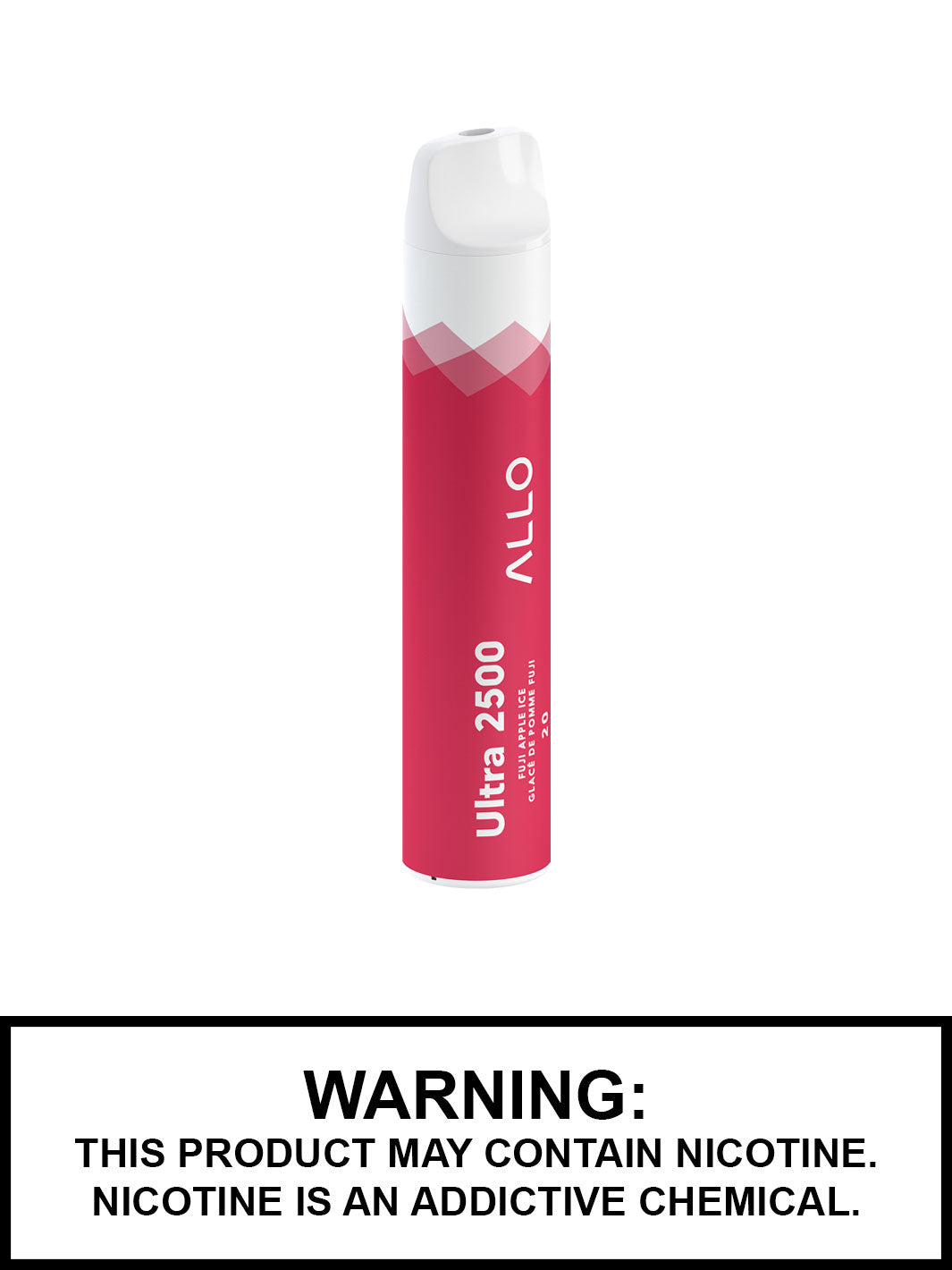 Allo Disposable Vape, Fuji Apple Ice Ultra 2500, Disposable Vape Canada, Vape360