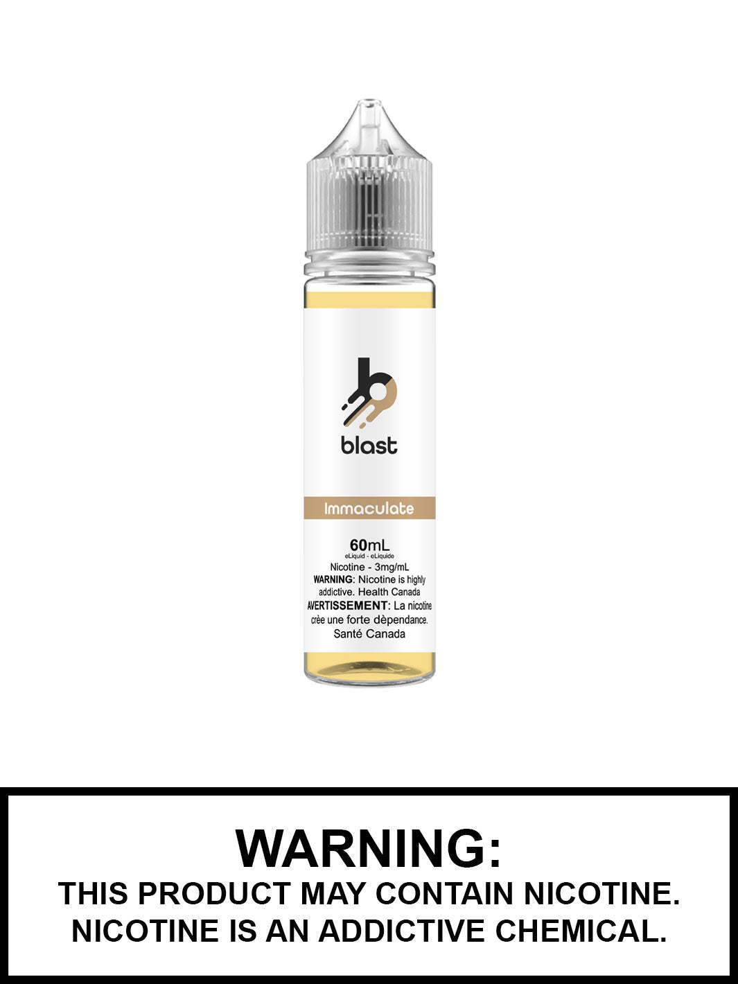 Immaculate by Blast Vape Juice Canada, Cookie Flavoured eJuice, Vape360