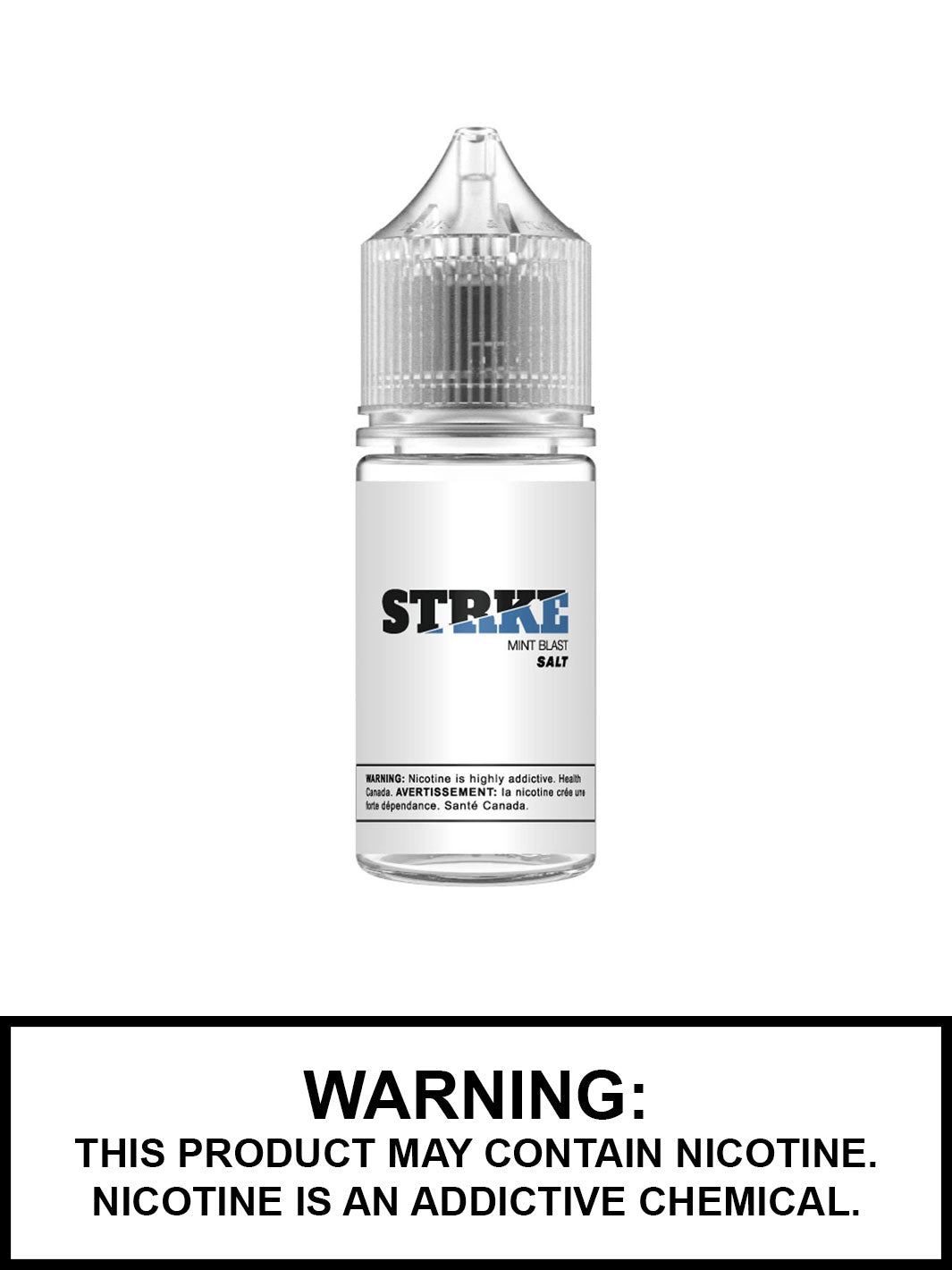 Mint Blast Nic Salt eJuice by STRKE Salts, Vape360 Canada