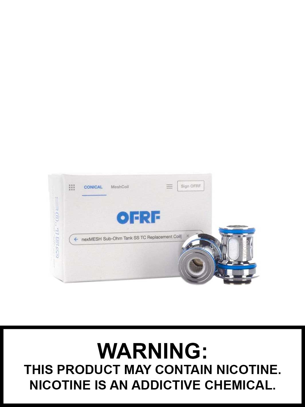 OFRF Nexmesh Conical Replacement Coils, Vape360 Canada