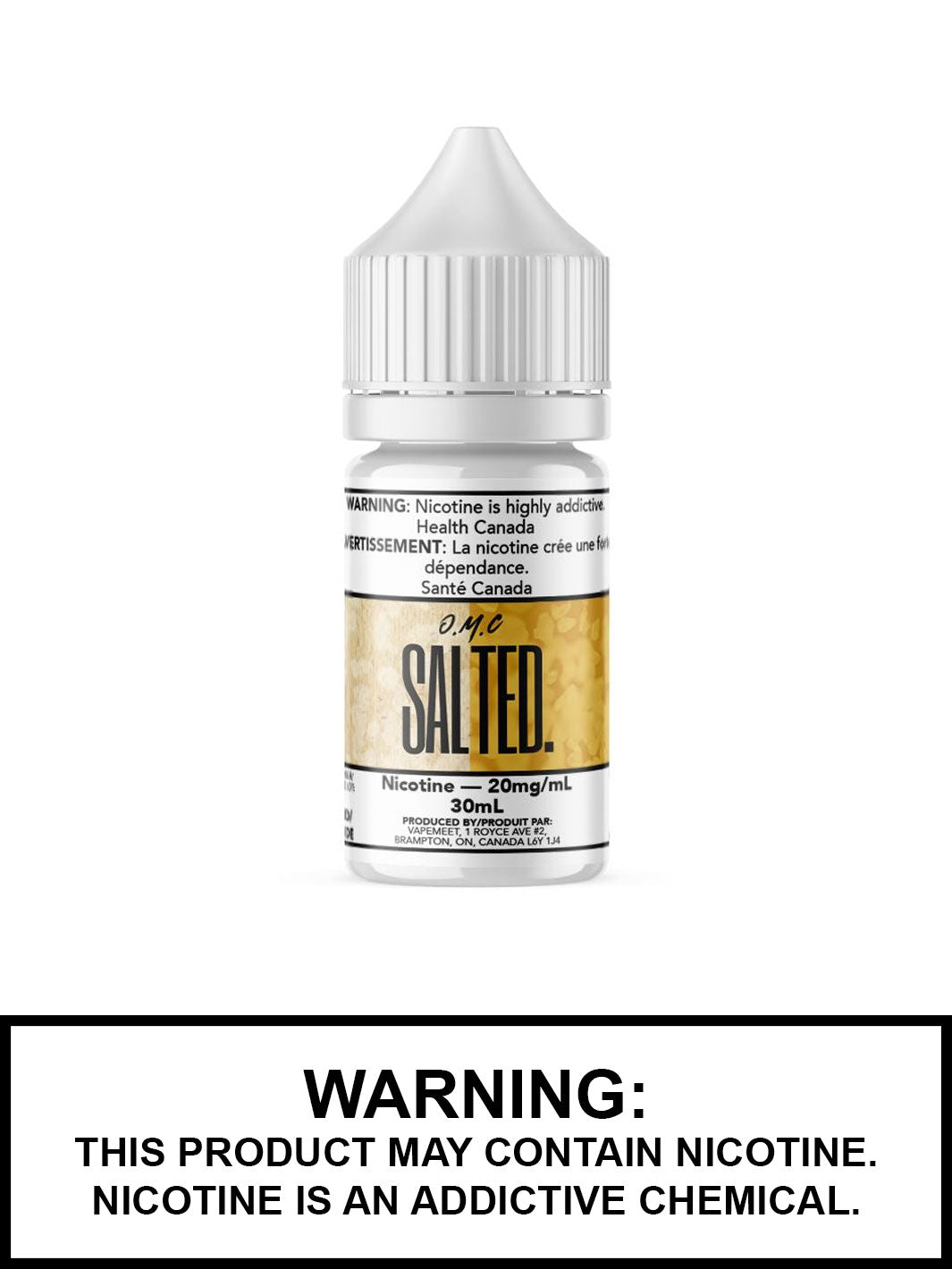 OMC Salted Vape Juice by Toronto Juice Co, Vape360 Canada