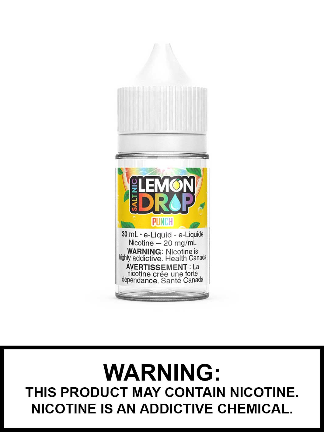 Punch Lemon Drop Salt Nic Canada, Lemonade eJuice, Vape360