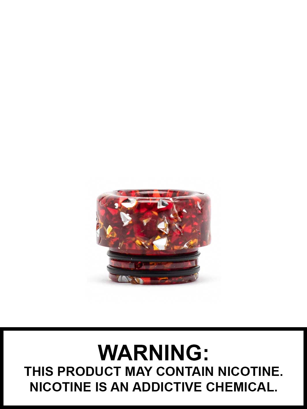 Red 810 Drip Tip by DPS, Vape360 Canada