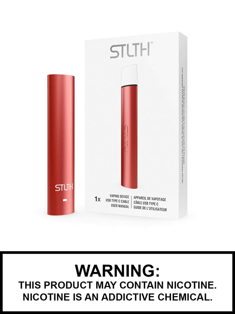 STLTH Type C Device Red Metal, STLTH Pod System Canada, Vape360