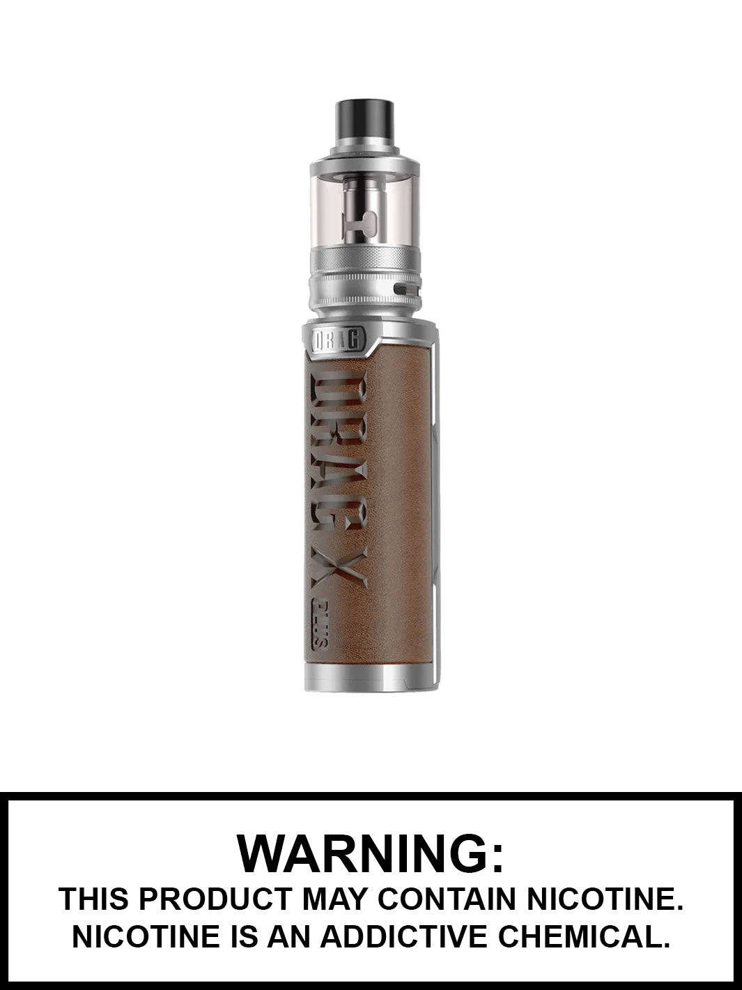 Voopoo Drag X Plus Pro Pod Starter Kit, Retro Brown, Vape360 Canada