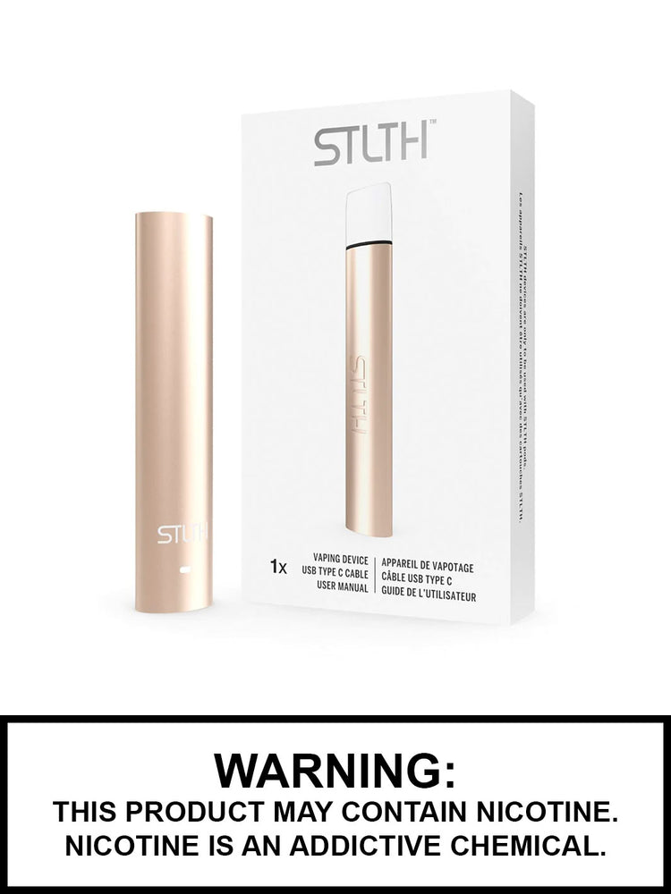 STLTH Type C Device Rose Gold Metal, STLTH Pod System Canada, Vape360